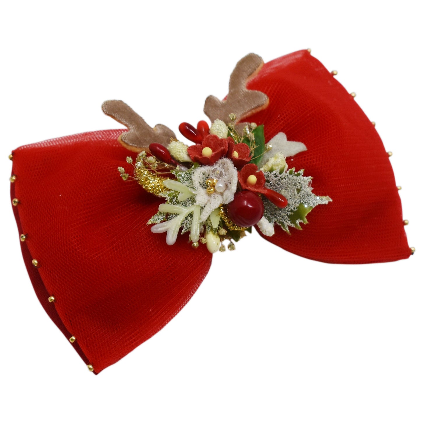 "Run, Rudolph, run: Tulle/Lino"