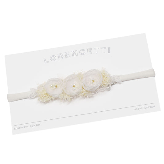 "Newborn Organdy: White"
