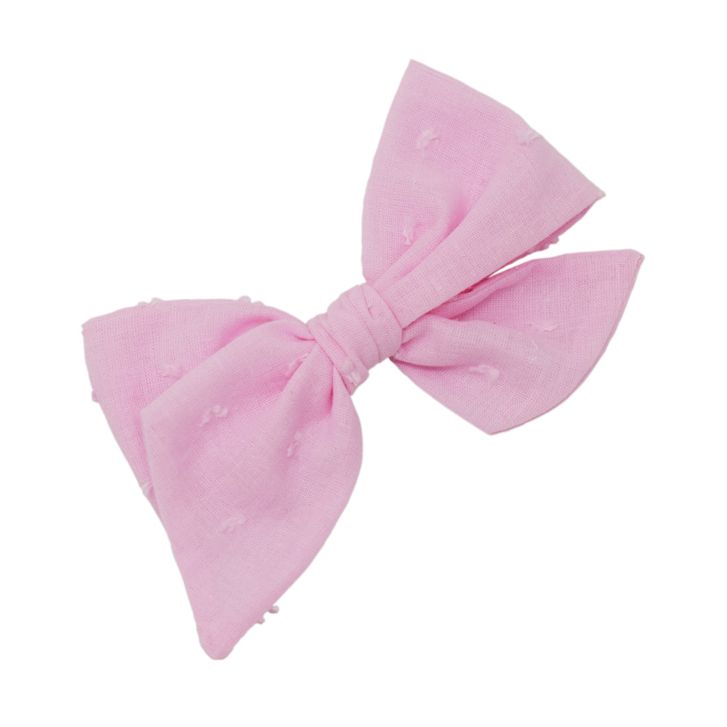 “Pixie Bow: Plumeti Rosa”