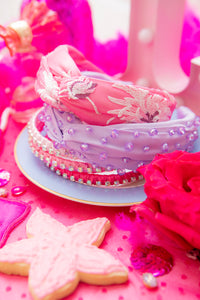 "Summer's Pink: Diadema Turbante"