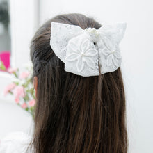 Load image into Gallery viewer, &quot;White Gardenia: Bow&quot;